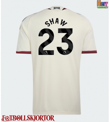 Manchester United Luke Shaw #23 Tredjetröja 2026-27 Kortärmad